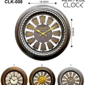 Heritage Numeral II Wall Clock