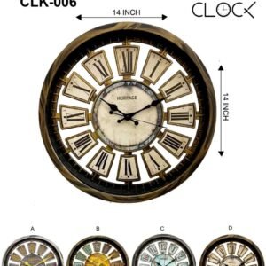 Heritage Numeral Wall Clock