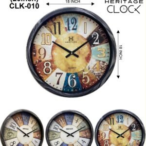 Heritage Moon Time Wall Clock