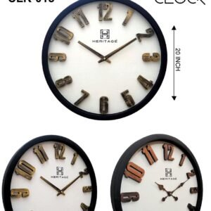 Heritage Albino Wall Clock