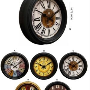 Heritage Squat Wall Clock
