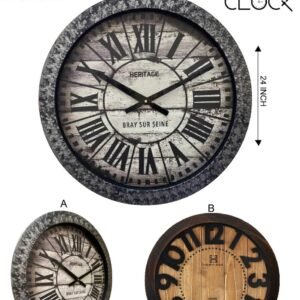 Heritage Big Time Wall Clock