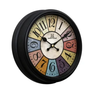 Eastern Heritage Squat Wall Clock – 11 Inch